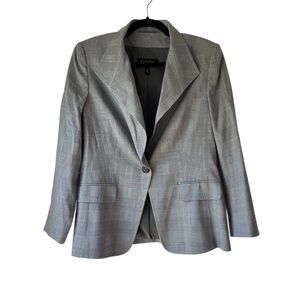 Escada Tailored Gray Blazer Size‎ 38